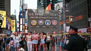 2 Dead After Stabbing At New York's Times Square, Attacker Killed