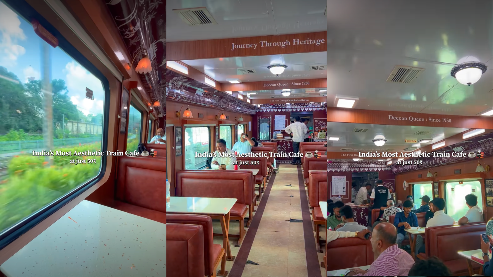 Inside Deccan Queen's Historic Dining Car Where Passengers Eat On The Move
