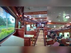 Inside The Deccan Queen's Historic Dining Car Where Passengers Eat On The Move