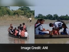 No Bridge Over River, Assam School Children Still Depend On Boats