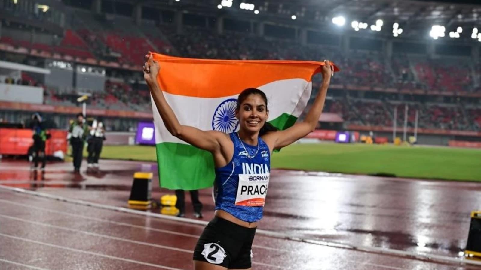 Prachi Choudhary Wins A Special Medal For India In womens 400m At Asian Games 2026