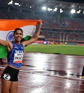Prachi Choudhary Wins A Special Medal For India In womens 400m At Asian Games 2026
