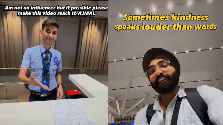 Video: Creator Praises IndiGo Staffer Who Can't Hear Or Speak, "He Truly Made My Day"