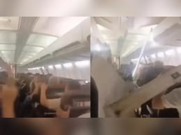 सैयद सुहैल का शो: टेकऑफ के बाद फटा टायर, हवा में कांपने लगा बोइंग 737! यात्रियों पर गिरी छत