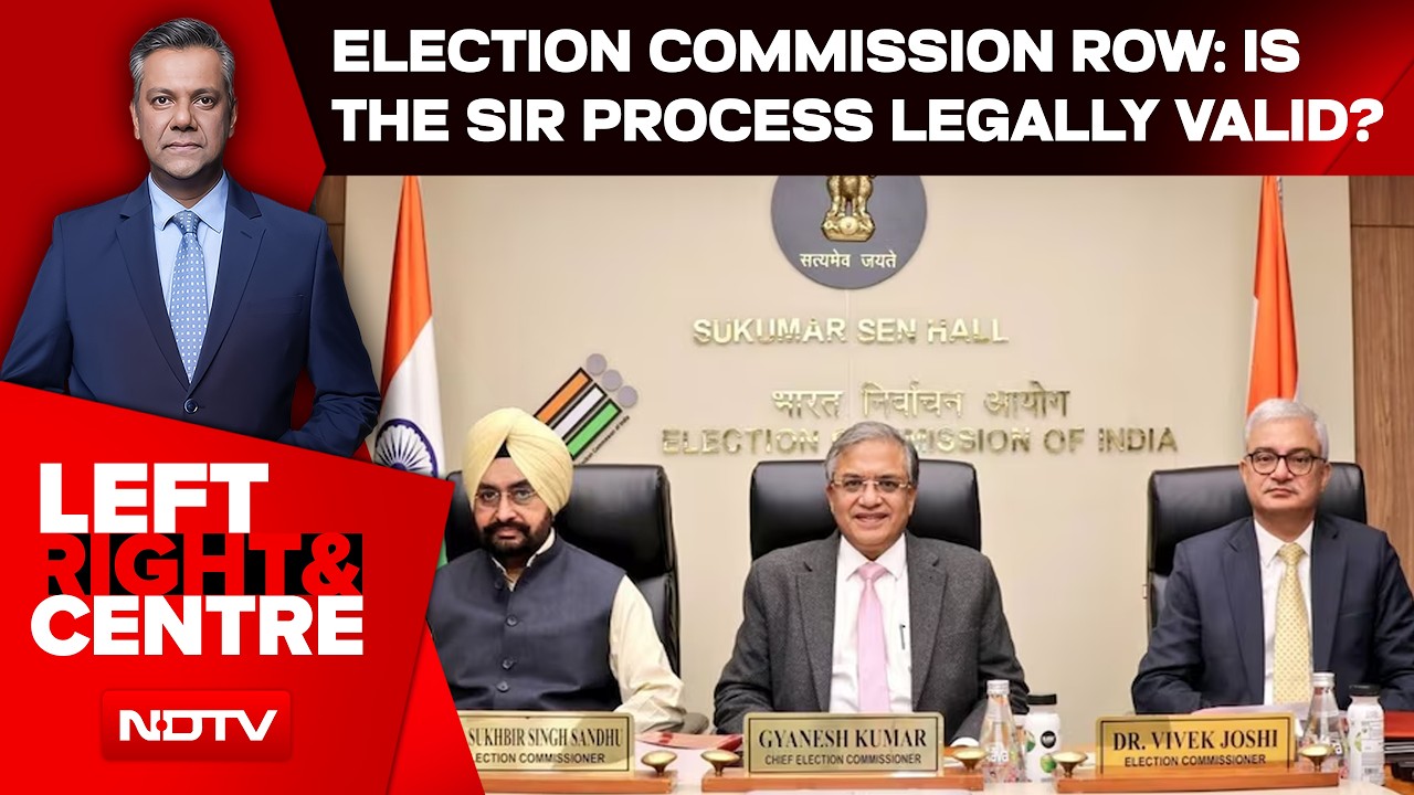 Election Commission Row: Is The SIR Process Legally Valid?