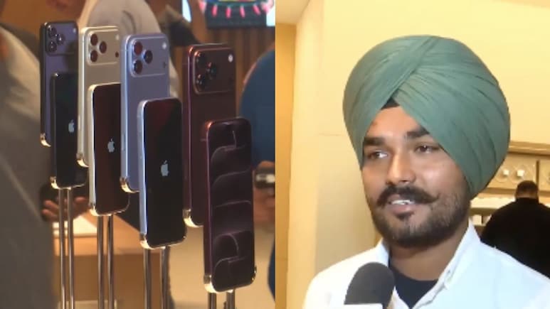 Punjab Man Reaches Apple's Noida Store At 6 AM, Becomes 1st To Buy iPhone 18 Pro Max