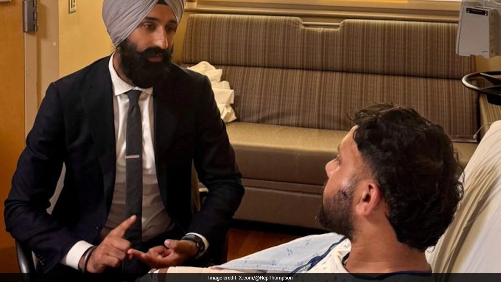 Photo: NDTV Sikh Truck Driver Stabbed 17 Times at Wyoming Rest Stop