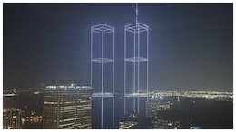 9/11 Anniversary: Drone Show Recreates Twin Towers Over Lower Manhattan In Tribute