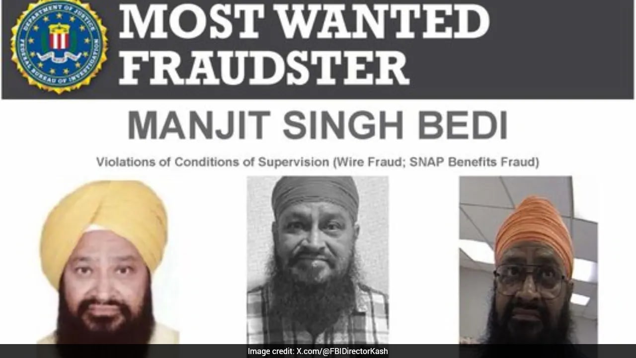 India-Born US Citizen Added To FBI's Most Wanted List In Fraud Case