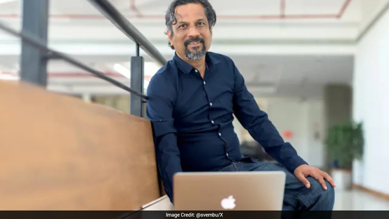 Zoho founder Sridhar Vembu warns engineers against overreliance on AI for coding