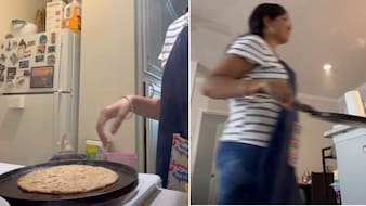 Video: Indian Creator Shows The Reality Of Making Parathas In America