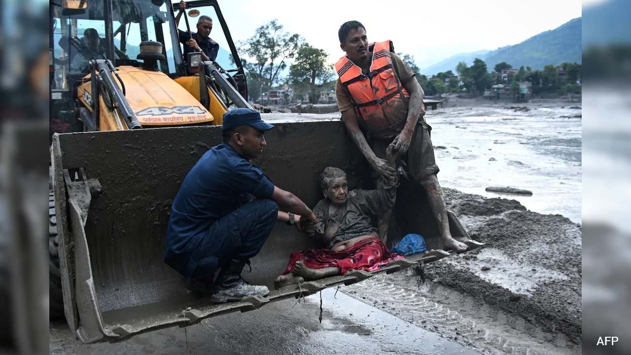 'Kept Her Head Above Water': How A 91-Year-Old Became Face Of Survival in Nepal