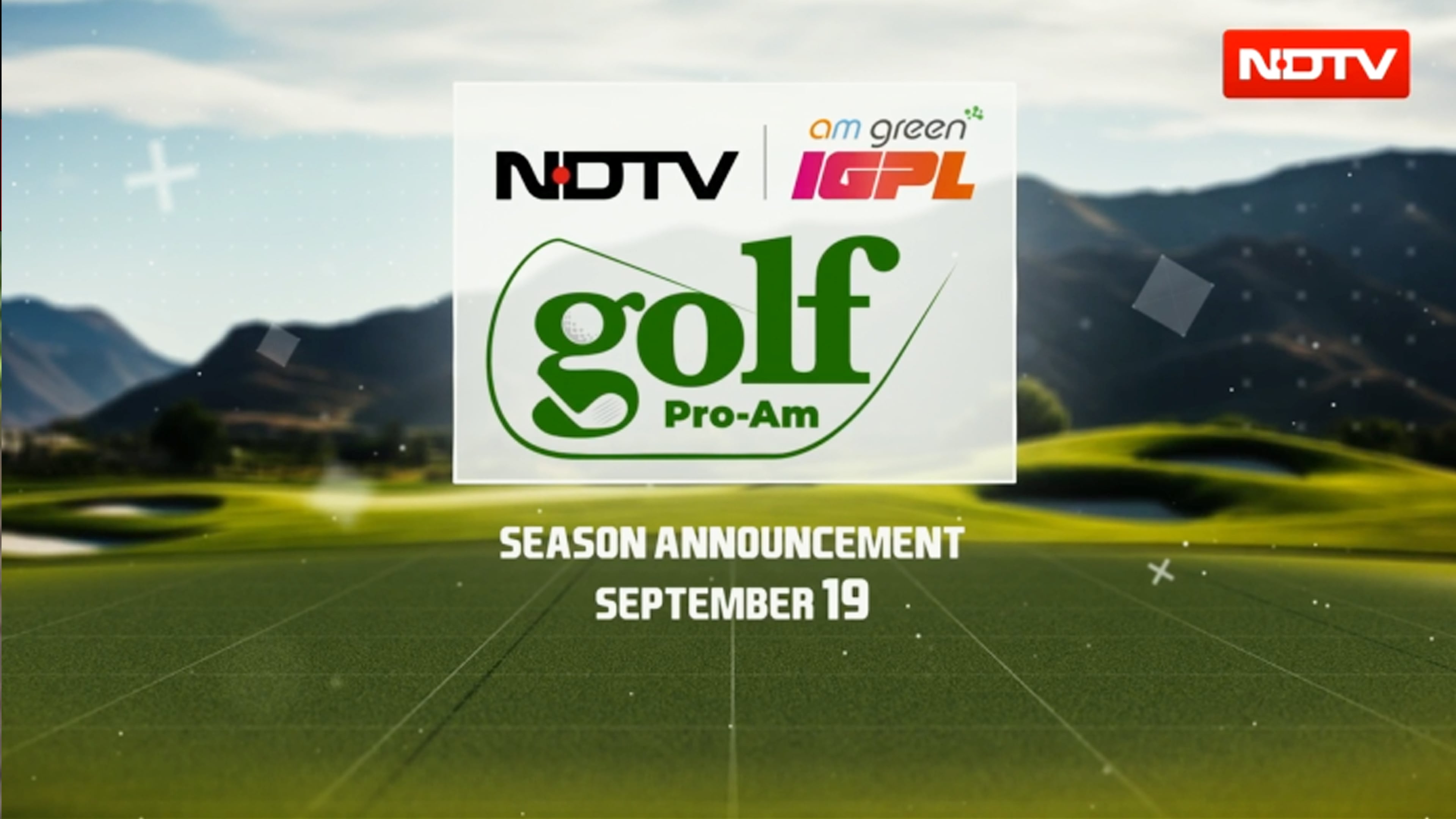 NDTV AM Green IGPL Golf Pro-Am | The Next Chapter Begins