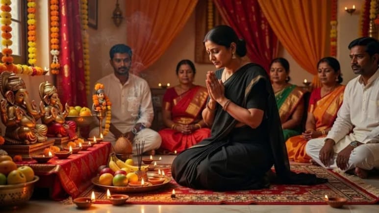 Puja Rules: पूजा में काले कपड़े क्यों नहीं पहनने चाहिए? जानें किन रंगों को माना जाता है शुभ