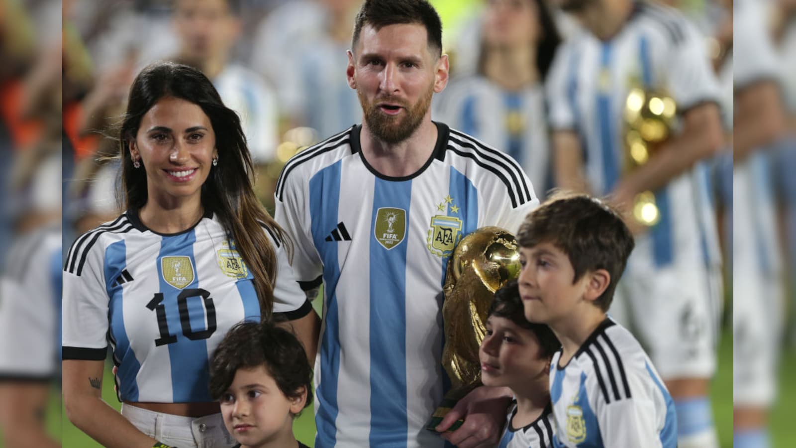 Lionel Messis Wife Shares Emotional Note After Argentina Icons International Retirement: "I Watched You Suffer"