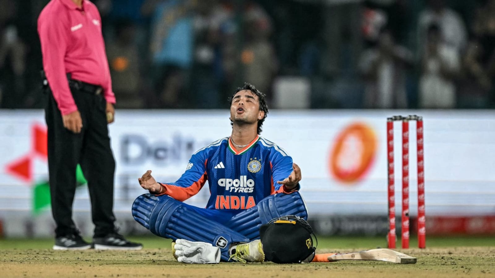 Abhishek Sharmas Meditation After Slamming Fastest T20I Ton By An Indian Goes Viral. Watch