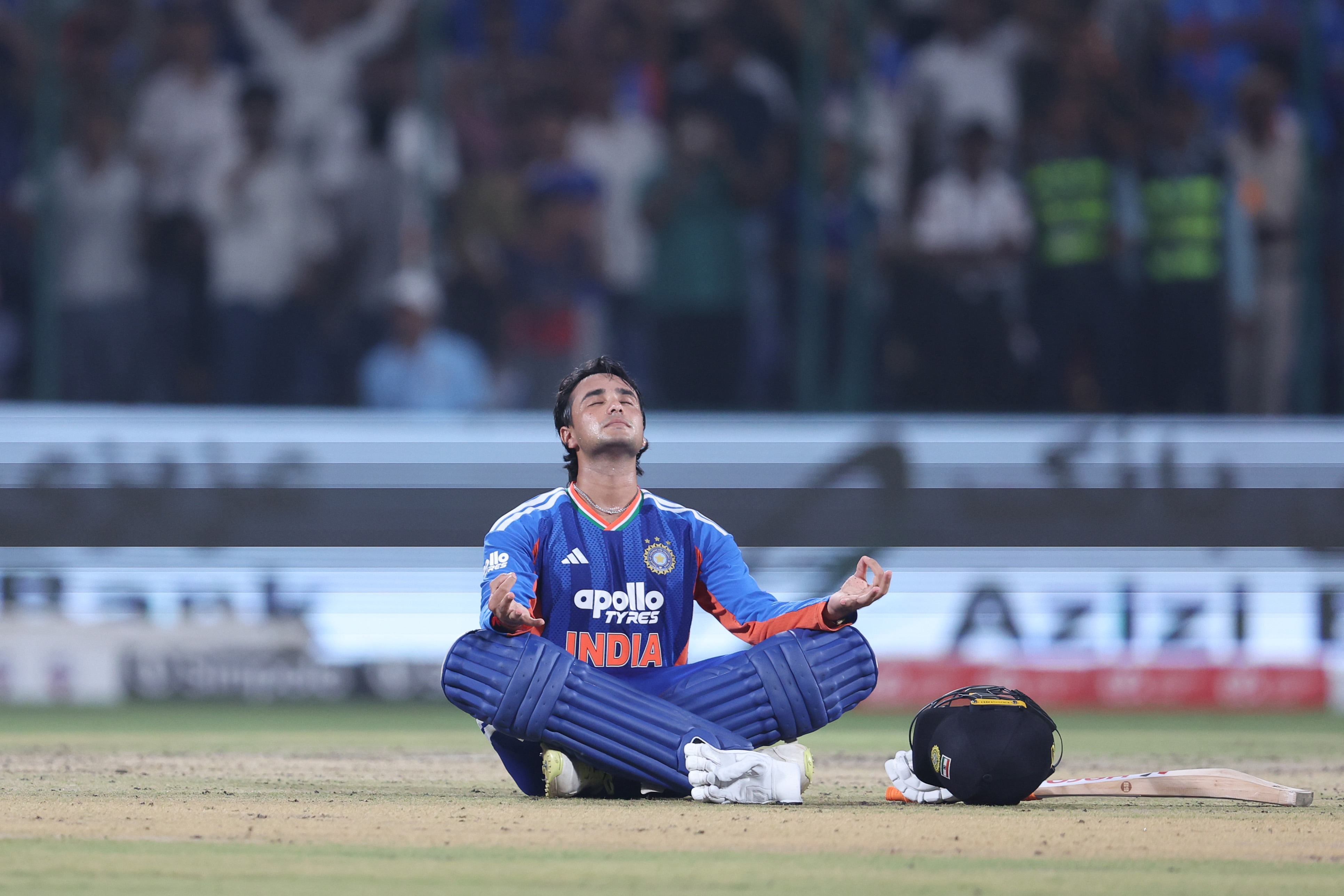 Abhishek Sharma’s 108 powers India to 221/7 and 3-0 sweep vs Afghanistan