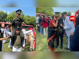 बेटा वर्दी में आया सामने तो पिता ने कंधे पर उठाकर मनाया जश्न, 'निखिल' नाम की यह कहानी है बेहद भावुक
