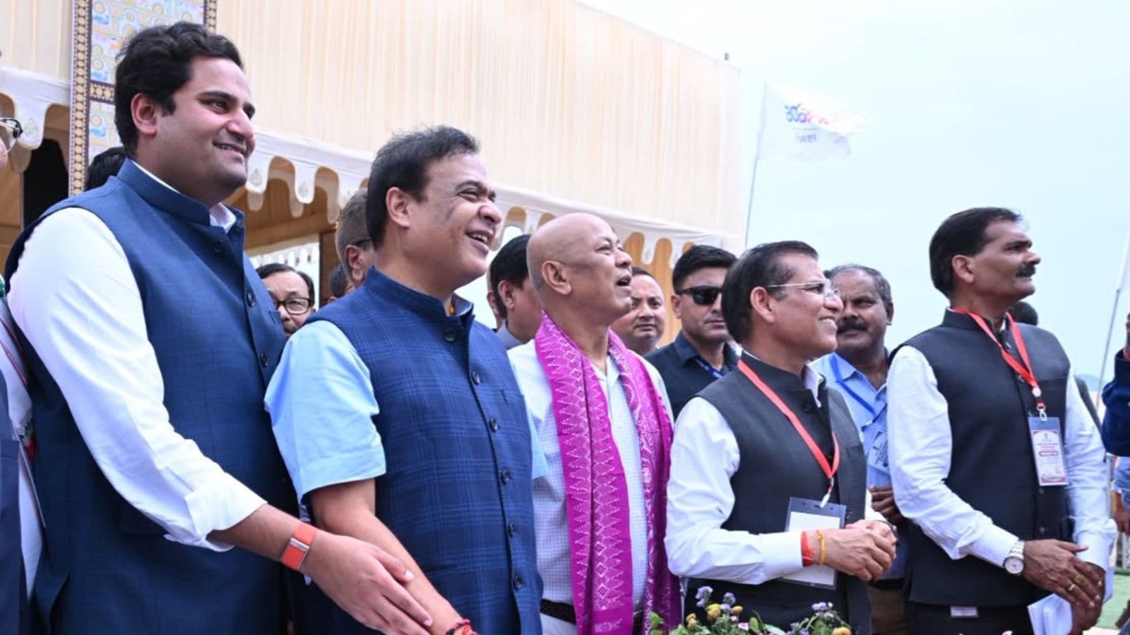 Assam CM Himanta Sarma lays foundation stone for Adani Power’s 3,200 MW project
