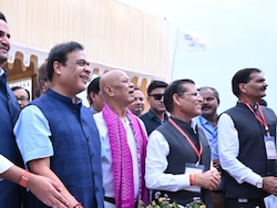 Himanta Sarma Lays Foundation Stone For Adani Power's 3,200 MW Assam Project