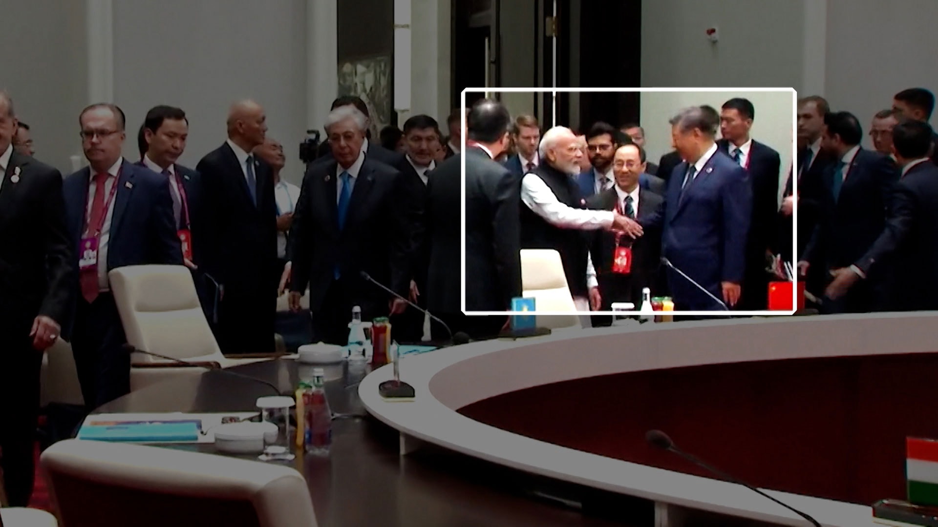 PM Modi, Chinese President Xi Jinping Shake Hands, Interact At SCO Summit In Bishkek