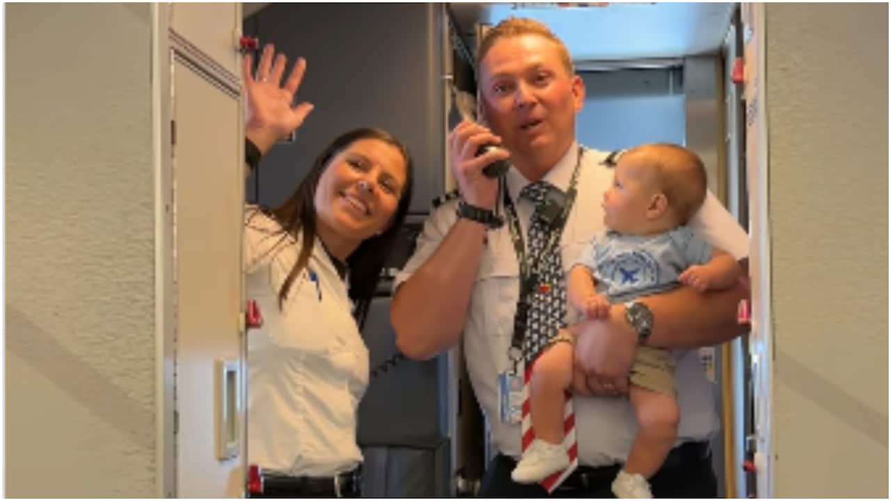 Southwest Pilot Dad Delivers Adorable Pre-Flight Announcement for Babys 29th Flight