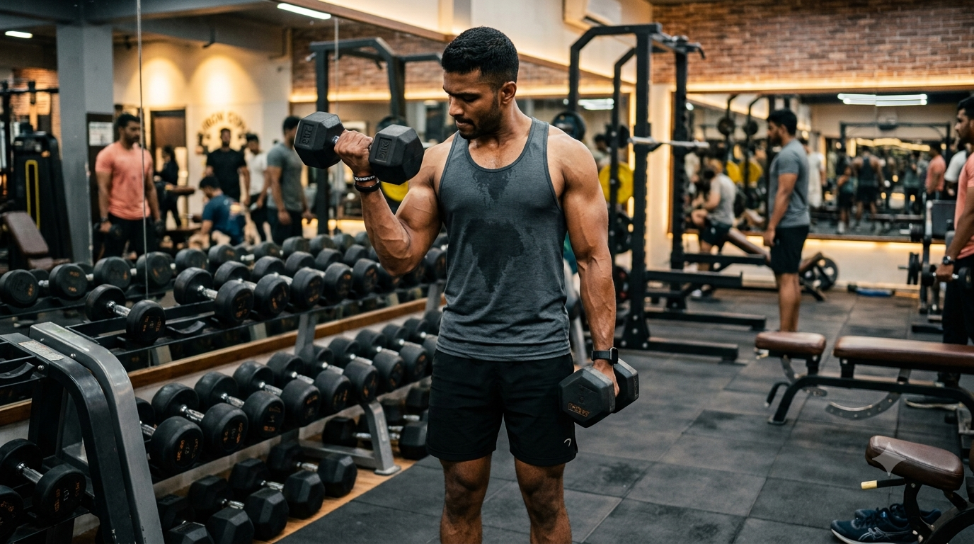 10 - 10 Dumbbell Curl Workout