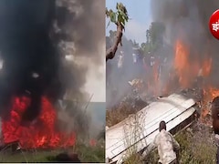 देखते ही देखते आग का गोला बन गया प्लेन, सेना के दो सीनियर जनरल रैंक अधिकारी समेत 14 लोगों की जिंदा जलने से मौत