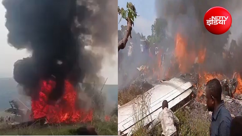 देखते ही देखते आग का गोला बन गया प्लेन, सेना के दो सीनियर जनरल रैंक अधिकारी समेत 14 लोगों की जिंदा जलने से मौत