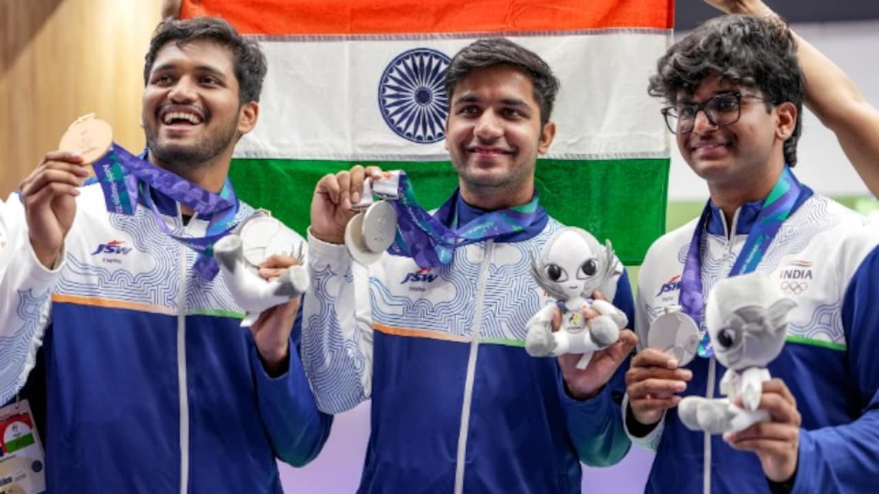 India At Asian Games 2026, Day 2 Wrap-Up: 3 More Shooting Medals; Success In Hockey, Kabaddi, Wushu