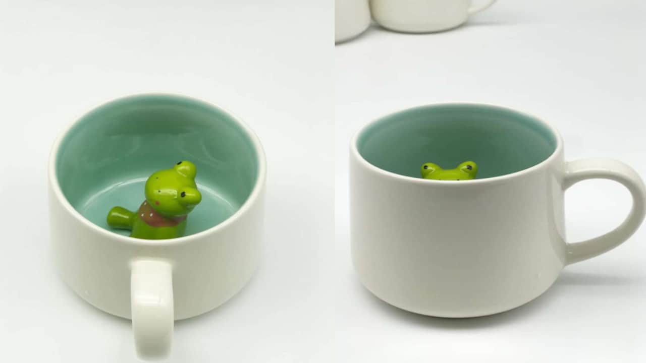 Build an aesthetic crockery collection with these peekaboo mugs Build an aesthetic crockery collection with these peekaboo mugs