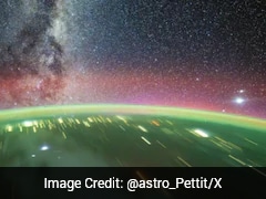 Astronaut Shares View Of Venus Rising Through Earth's Red Atmospheric Airglow