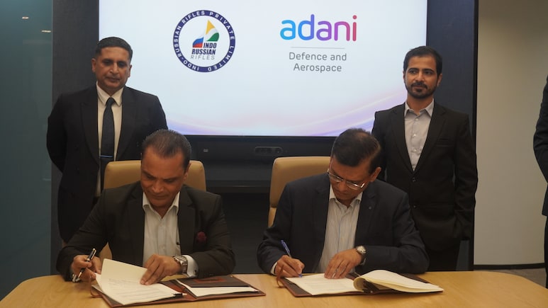 Adani Defence Signs Five-Year Deal With Indo-Russian Rifles To Supply Ammunition For AK-203