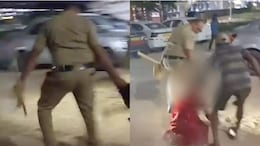 Woman Beaten, Dragged By Hair By Cop At Telangana Railway Station
