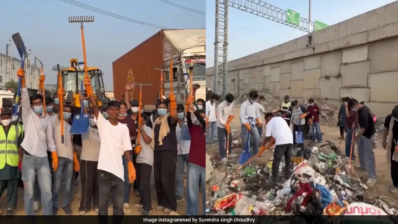 Bittu Tabahi removes 2,435 kg of waste in Gurugram cleanup after Yamuna drive