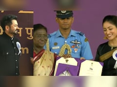National Awards 2026: Yami Gautam Wins Best Actress For <i>Article 370</i>, Husband Aditya Dhar By Her Side