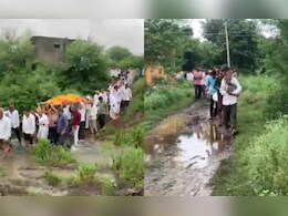 आखिरी सफर भी दूभर; श्मशान तक नहीं रास्ता, बारिश में अंतिम संस्कार भी बना चुनौती, ग्रामीण परेशान
