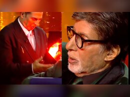 KBC 18  के सेट पर अमिताभ बच्चन को पर्स दिखाने पहुंचे अक्षय कुमार, खोलते ही लगी आग, नजारा देख चौंक गए बिग बी