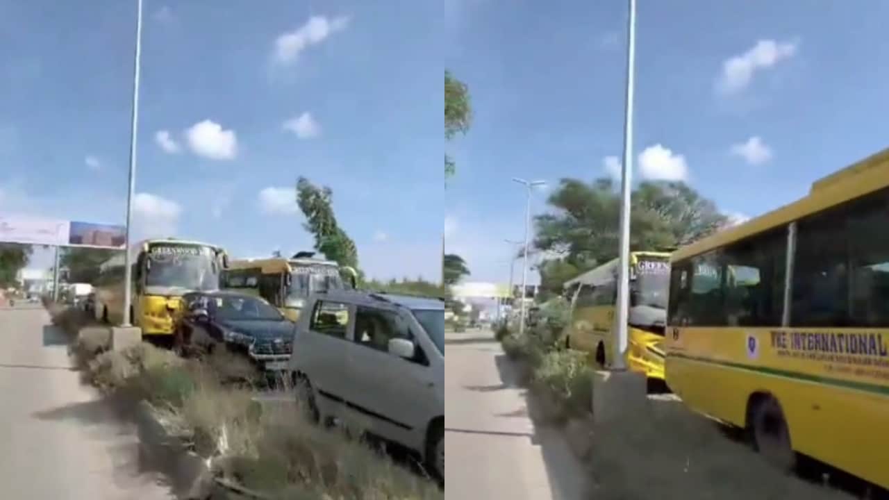 Bengaluru Traffic Nightmare: School Buses Cover 5 km In 2 Hours