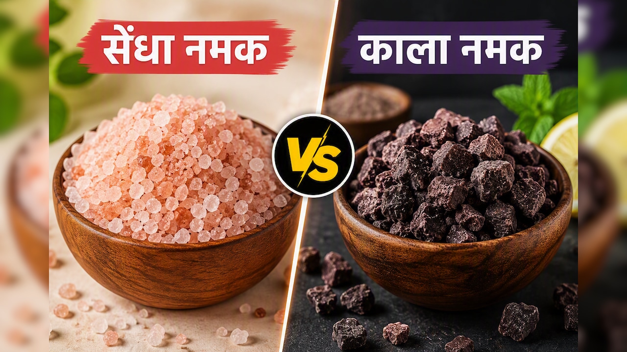सेंधा नमक और काला नमक में क्या है असली फर्क, जानिए सेहत के लिए कौन सा है सबसे ज्यादा फायदेमंद