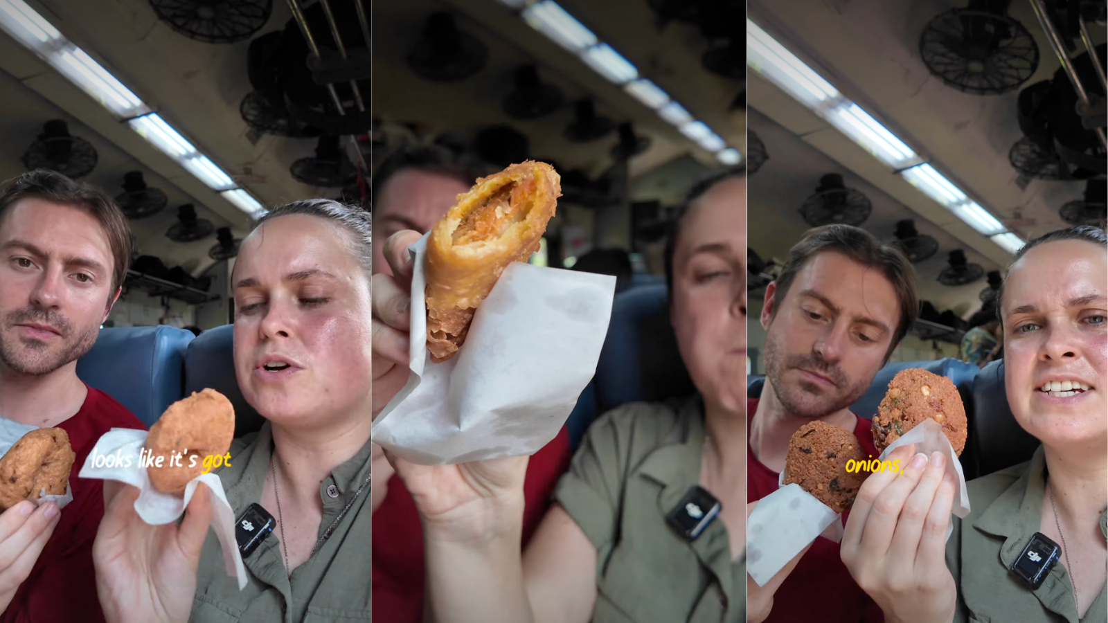 Video: British Couple Tries Indian Train Snacks, Picks This As The Winner