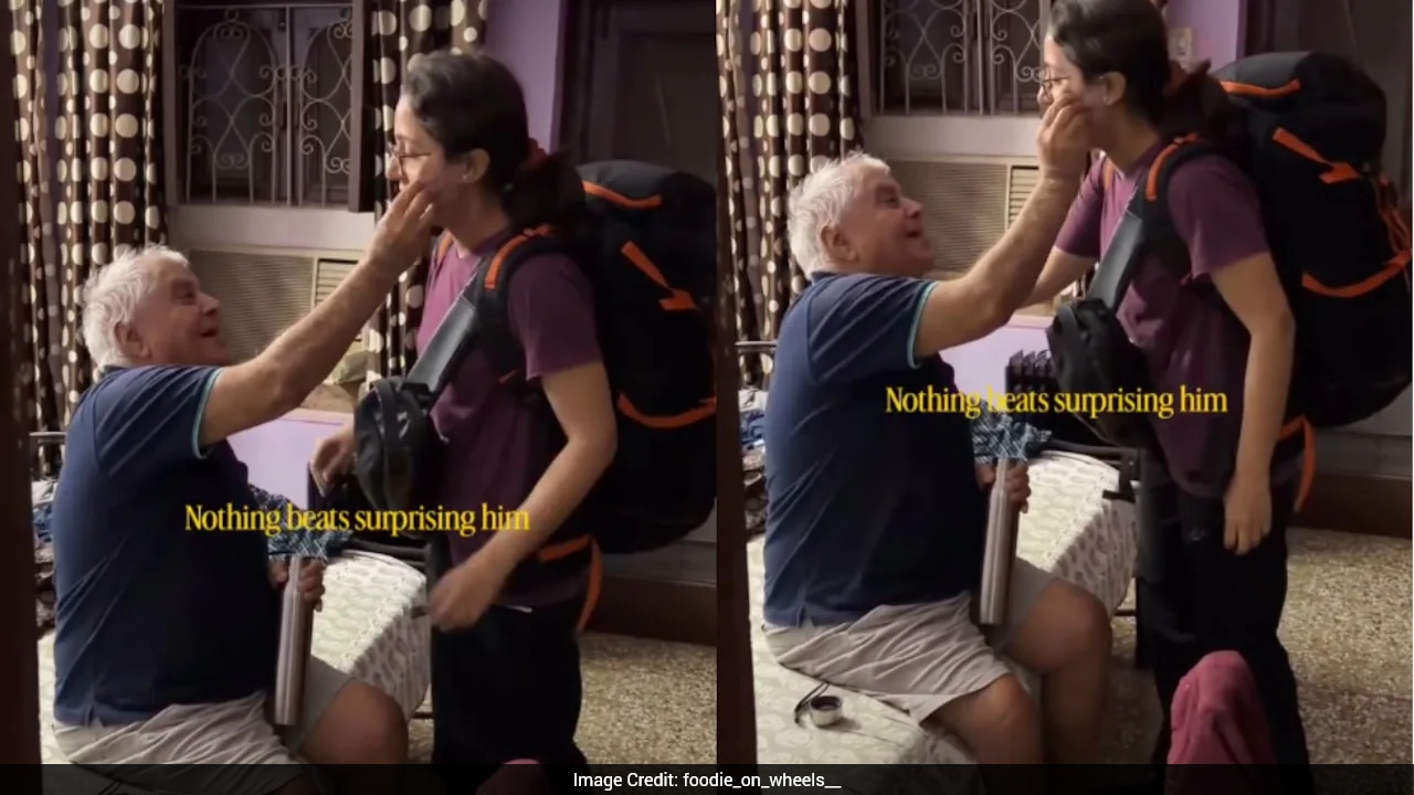 Woman Surprises Grandfather, Says His Reaction Showed What Success Really Means