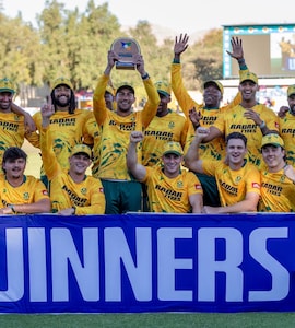 Dominant South Africa Claim Tri-Series Title After Outclassing Zimbabwe In Final