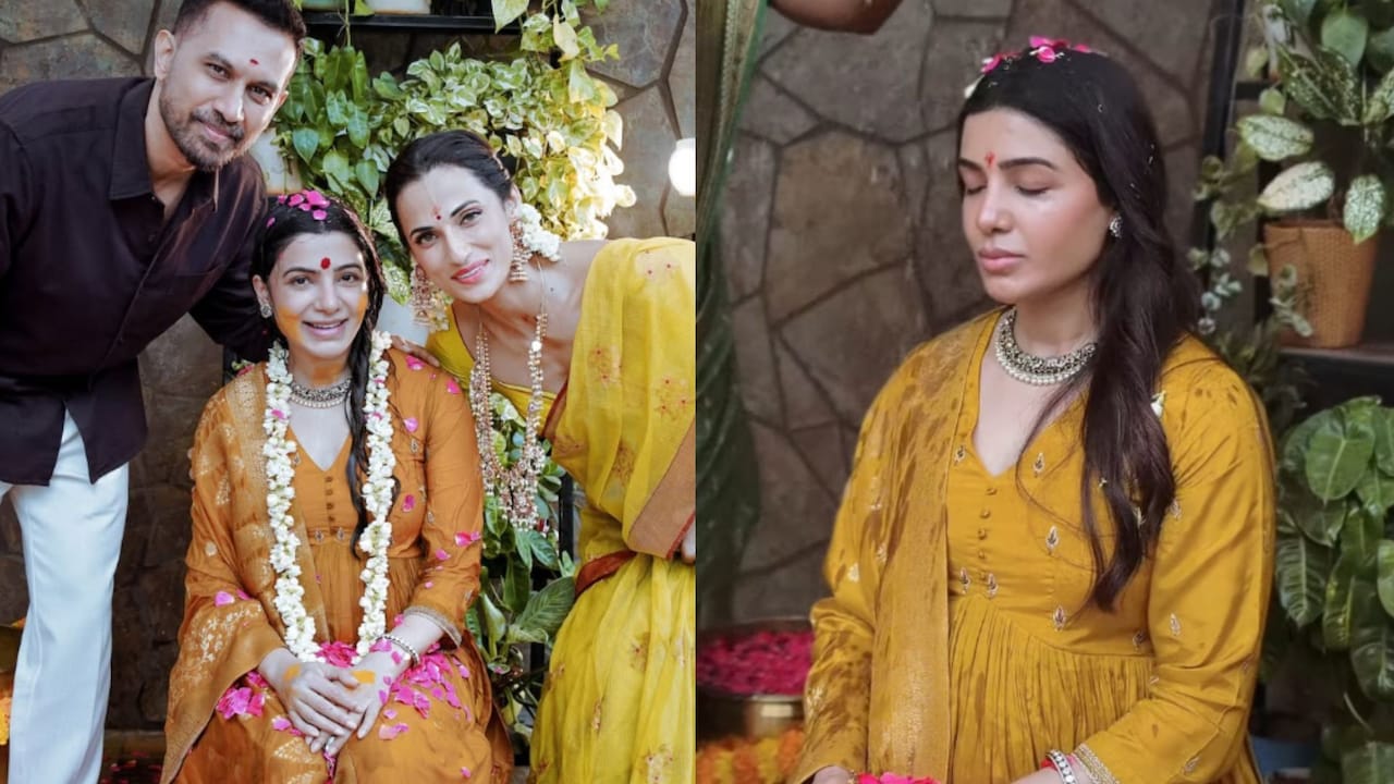 Viral: Samantha Shares Baby Shower Pics With Raj Nidimoru At Sadhguru's Isha Foundation