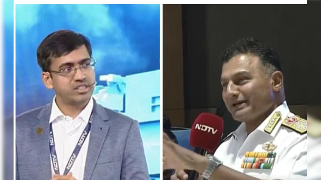 "Integrate With Us On Mission Mode": Navy Chief To Skyroot At NDTV Summit