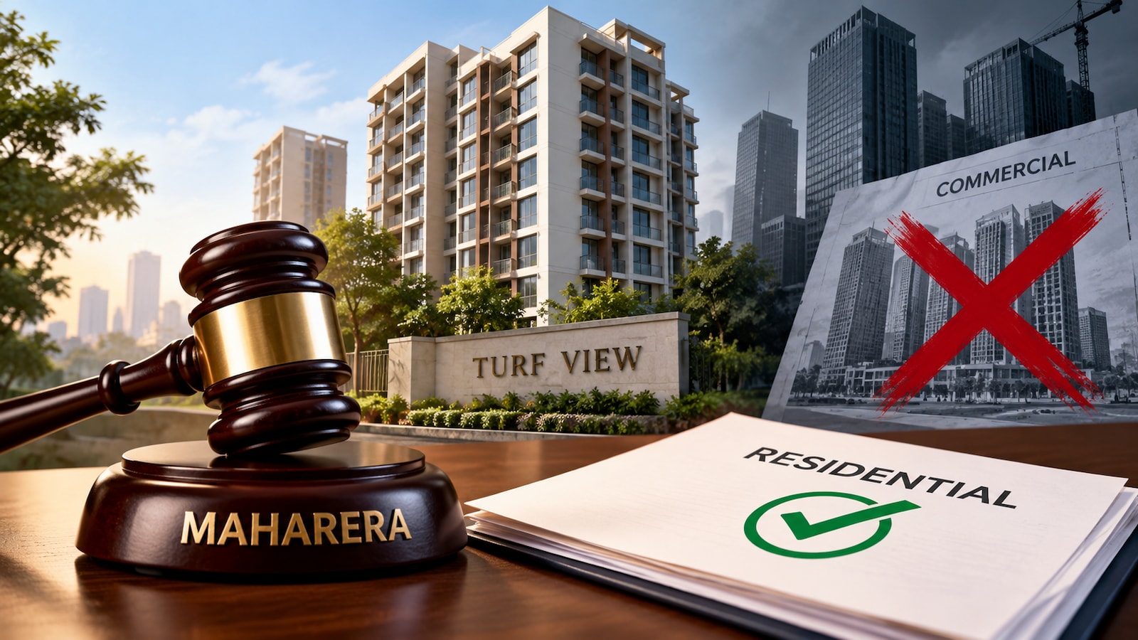 MahaRERA Tribunal Quashes Turf View Deregistration; DB Realty-Linked Promoters Fined 2% Of Project Cost