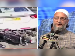 Video: Bikes Collide In Asaduddin Owaisi's Convoy In Bhopal, Several Hurt