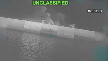 US-Iran Strikes: CENTCOM Releases Video Of Iranian Oil Tanker Sinking In Gulf Of Oman — Watch