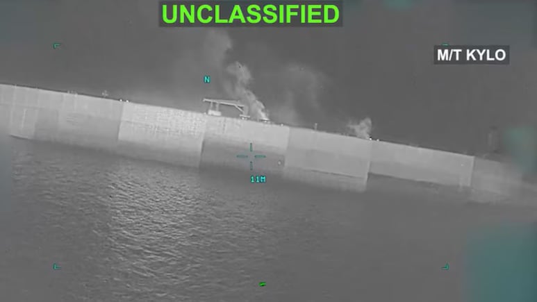 US-Iran Strikes: CENTCOM Releases Video Of Iranian Oil Tanker Sinking In Gulf Of Oman &mdash; Watch