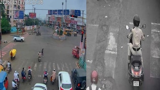 भोपाल में नर्स की चुराई स्कूटी पर फर्राटा भर रही 'खाकी', ई-चालान का मैसेज आया तो खुली पोल
